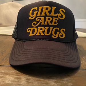 KreamCreame Original “Girls are Drugs Trucker Hat